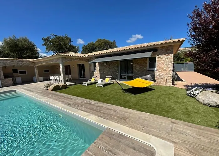 Poggio Rosso - Pool-house & Piscine Chauffee 빌라 생트-뤼시 드 포르토-벡시오